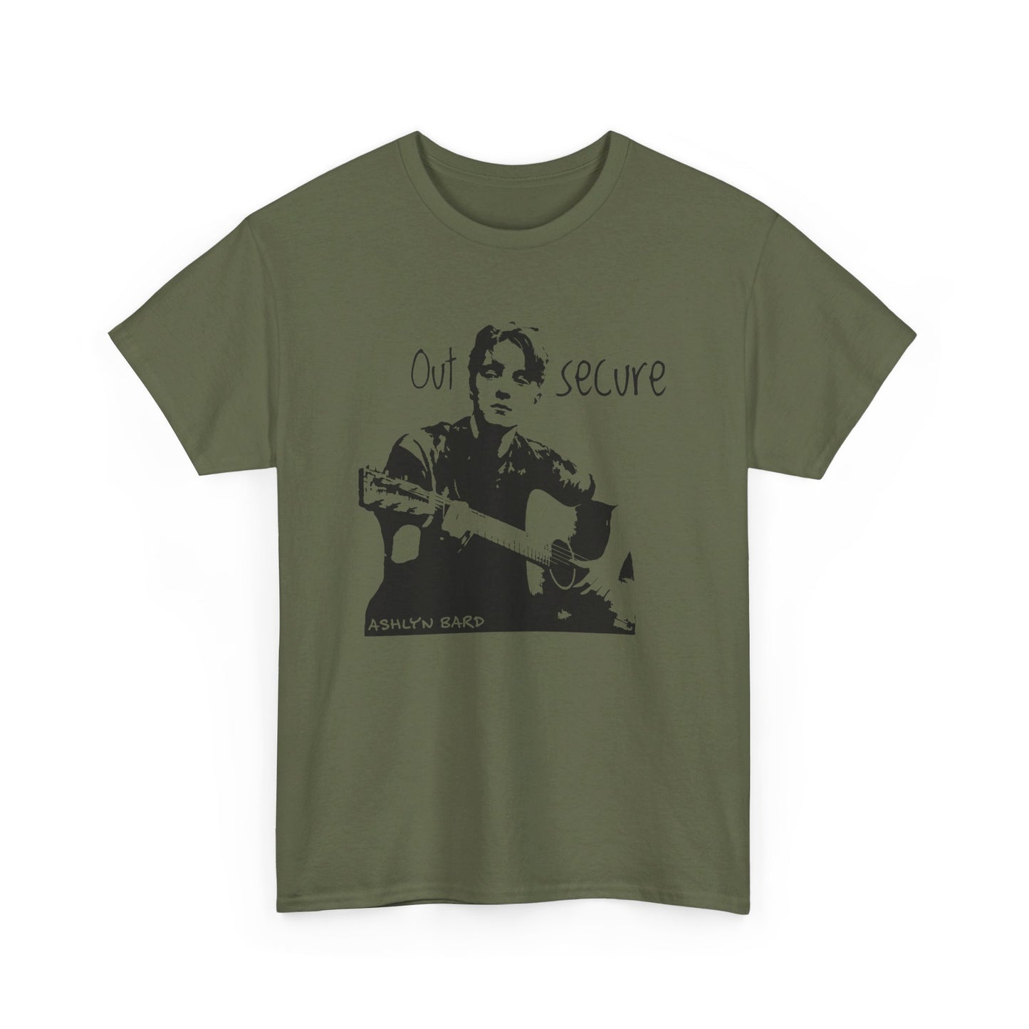 Official Outsecure Album Ashlyn Bard Tee w/Track List