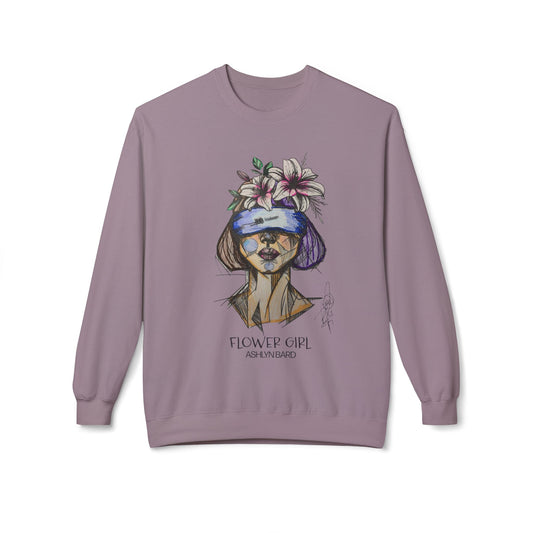 Flower Girl-Ashlyn Bard Crewneck Sweatshirt