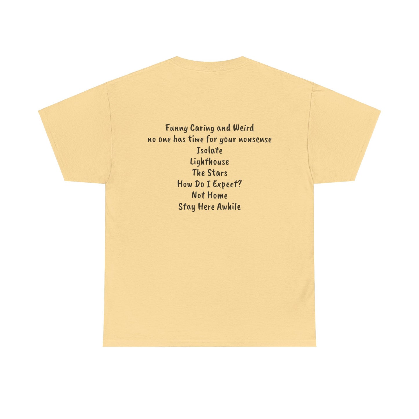 Official Outsecure Album Ashlyn Bard Tee w/Track List